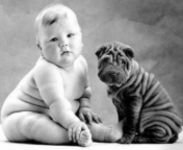 pic for Bulldog & Baby